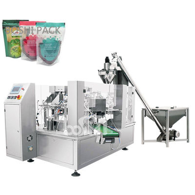 200g Premade Masala Pouch Packing Machine For Bags Film Zipper Bag