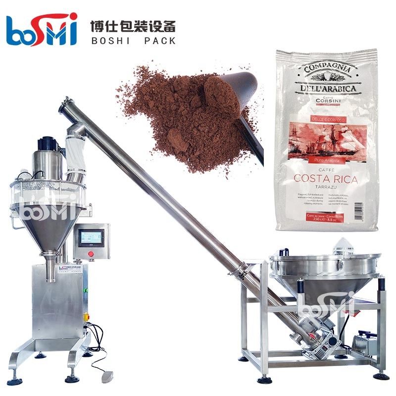 Coffee Powder Milk Powder Spice Powder Filling Machine Semi Automatic