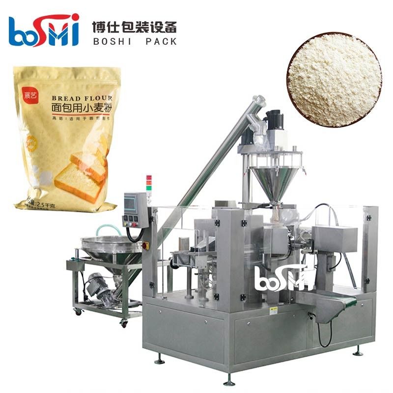 Protein Powder Egg Powder Energy Powder Pouch Packing Machine With Zipper